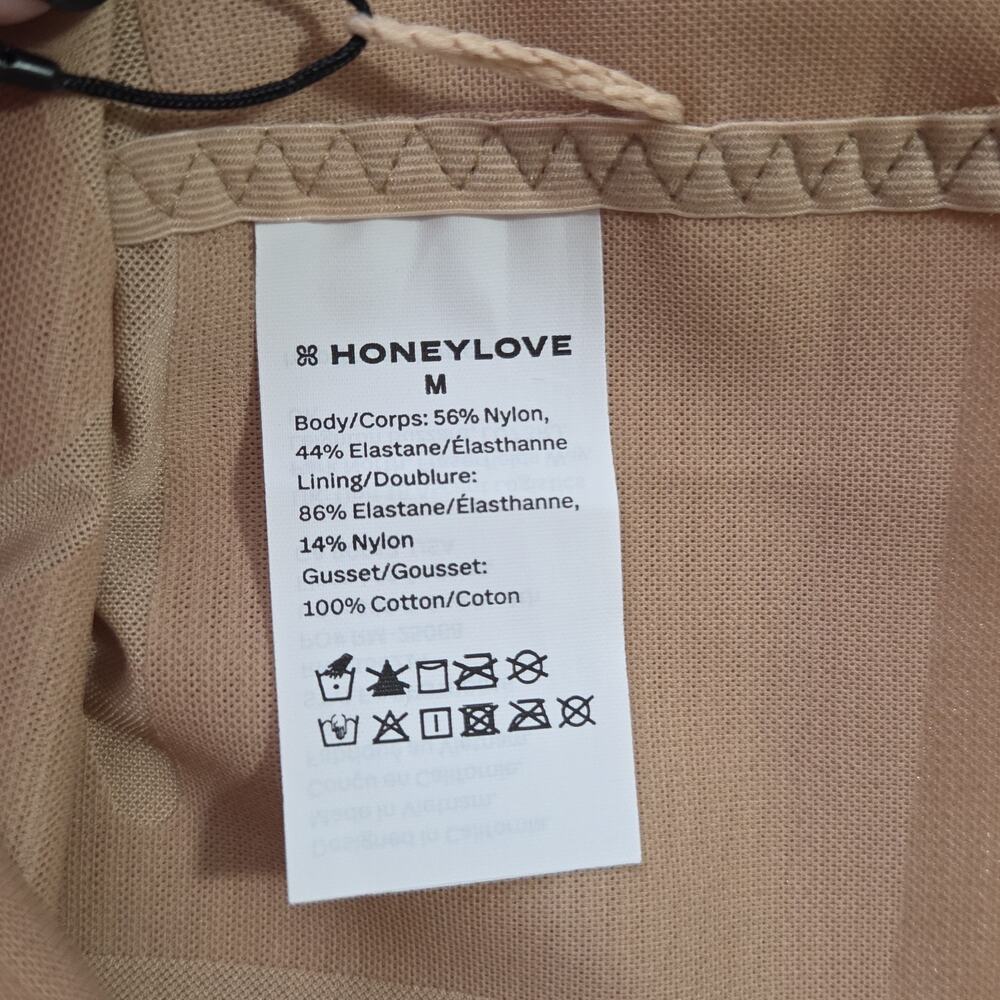 Honeylove SuperPower Short Womens M Sand NWT Shapewear SPST00016 High Waist Scul - Picture 7 of 11